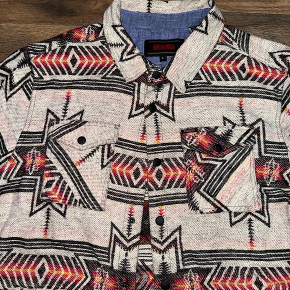 Men's Aztec Jacket - Picture 2 of 3